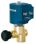Клапан соленоидный CEME 9934 RM нормально закрытый 1/4" 220 В (9934EN28SC57)